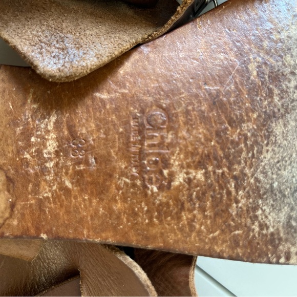 Chloe Leather Sandals - Picture 5 of 7